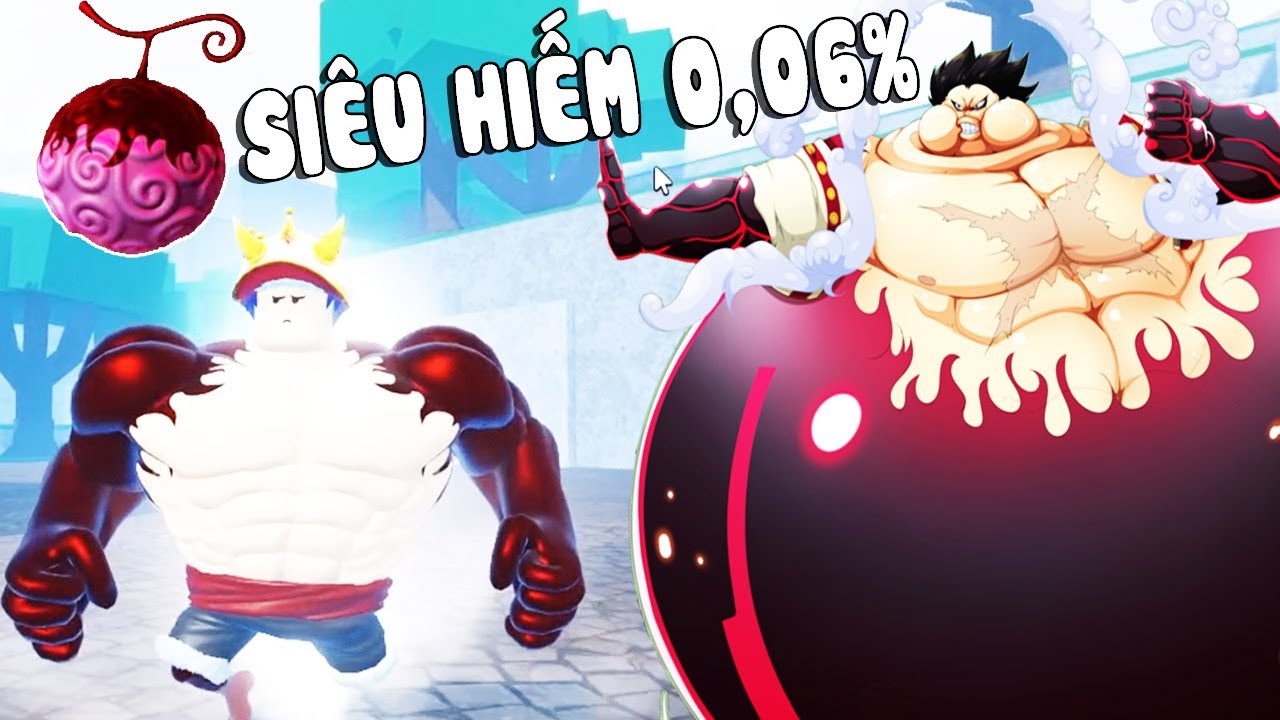 Roblox - KHÔNG NGỜ ĐƯỢC TRÁI ÁC QUỶ TS RUBBER HÓA GEAR 4 PVP MẠNH KHỦNG KHIẾP - Fruit Battlegrounds