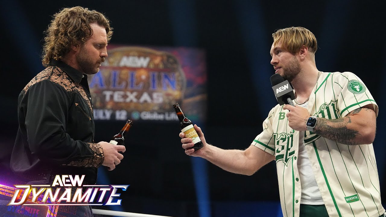 Висельник Пейдж и Уилл Оспри выпивают перед Double or Nothing?! | AEW Dynamite, 21.05.2025