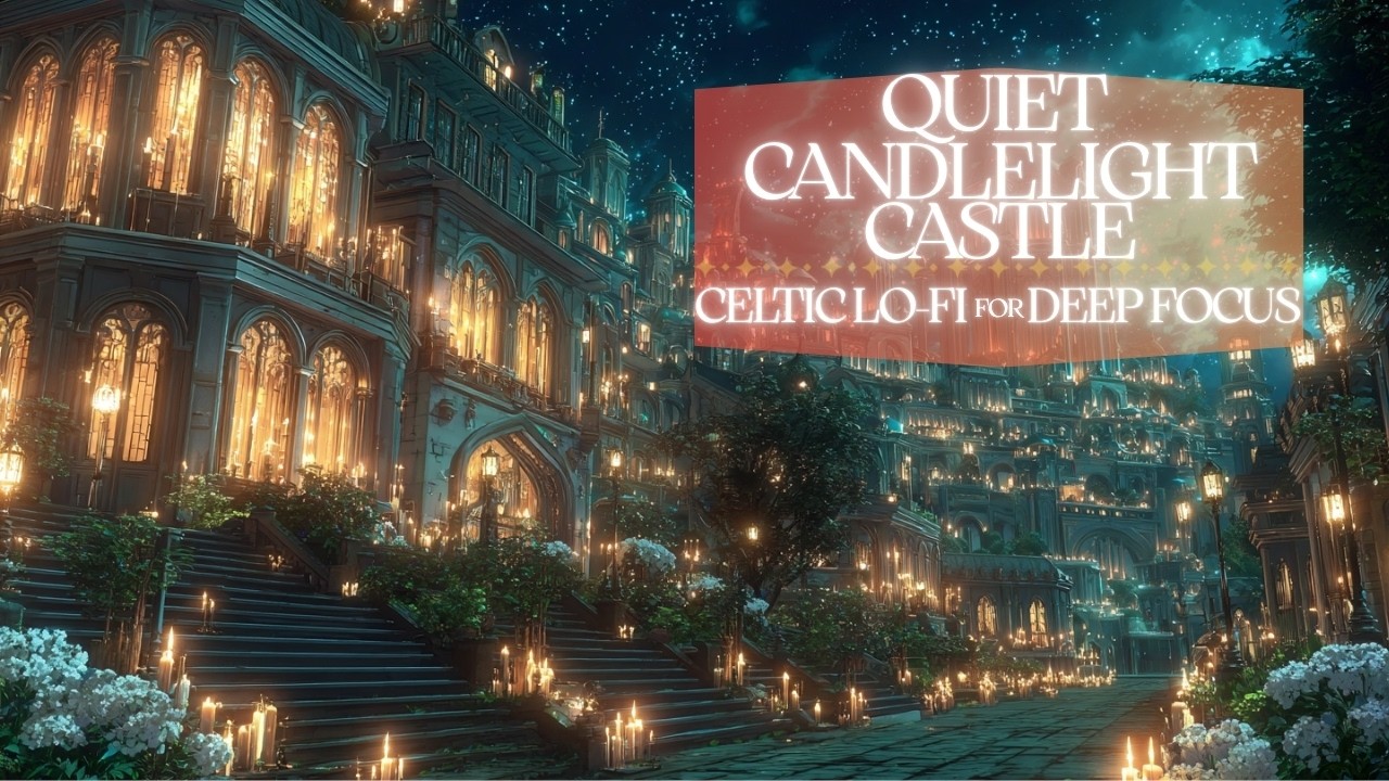 Candlelit Castle | Celtic Study Music for Deep Focus, Relaxation & Reading