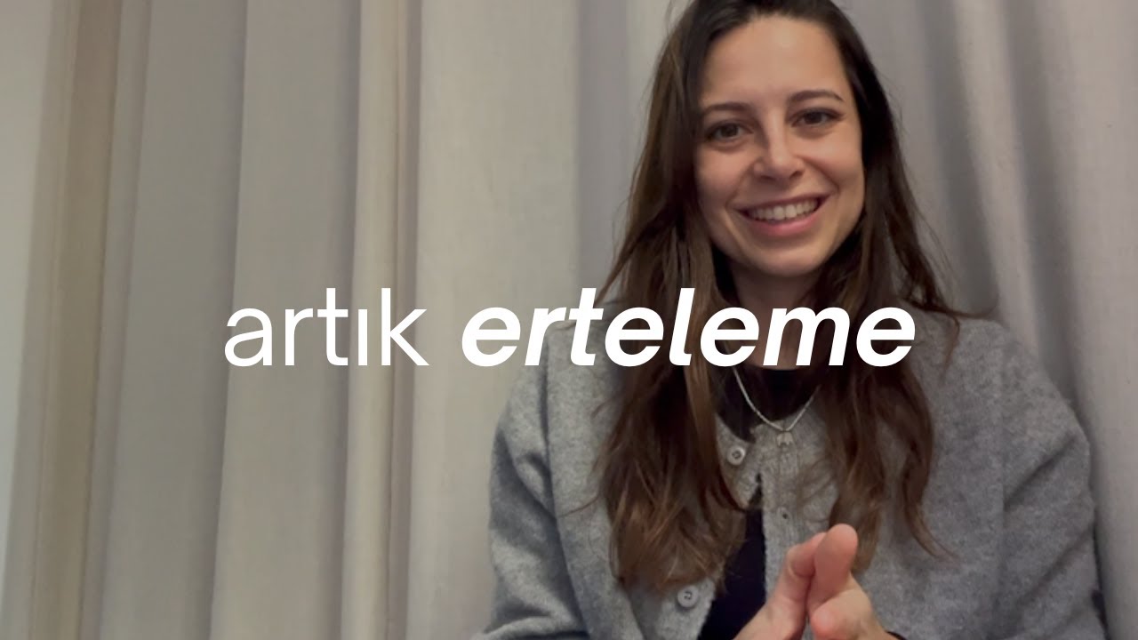 Bu Videodan Sonra BAŞLAYACAKSIN ✨| Ertelemek İstemiyorsan Dinle!