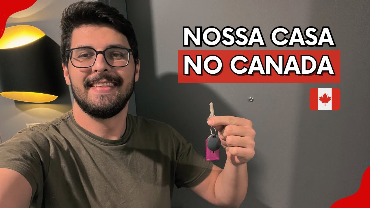 Tour da Casa no Canadá! + Valor do Aluguel