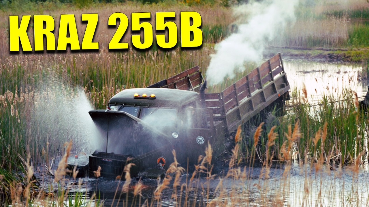 Utopiliśmy KRAZ-a 255 w jeziorze (WSZYSTKO POSZŁO ŹLE)