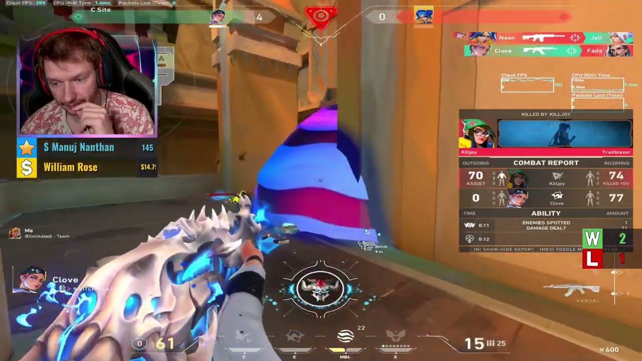 Radiant Streamers React To Smooth GLASSPAD AIM