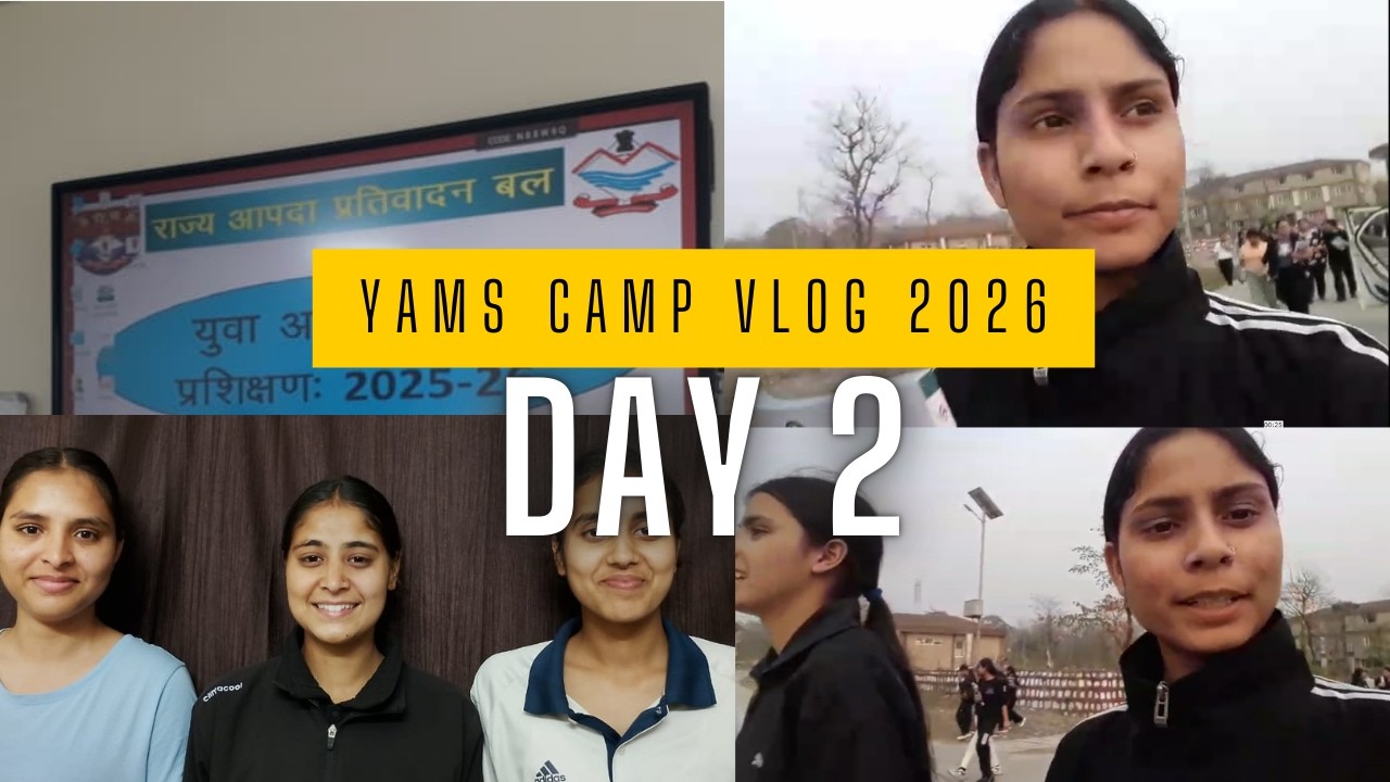 NCC YAMS Camp Vlog | Day 2 🇮🇳❤️