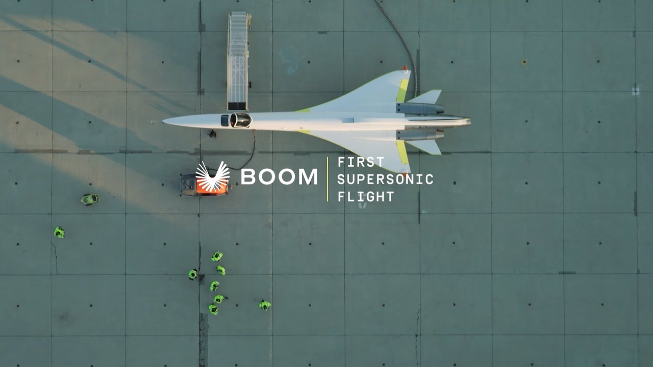 Boom's First Supersonic Flight | XB-1 Makes Aviation History