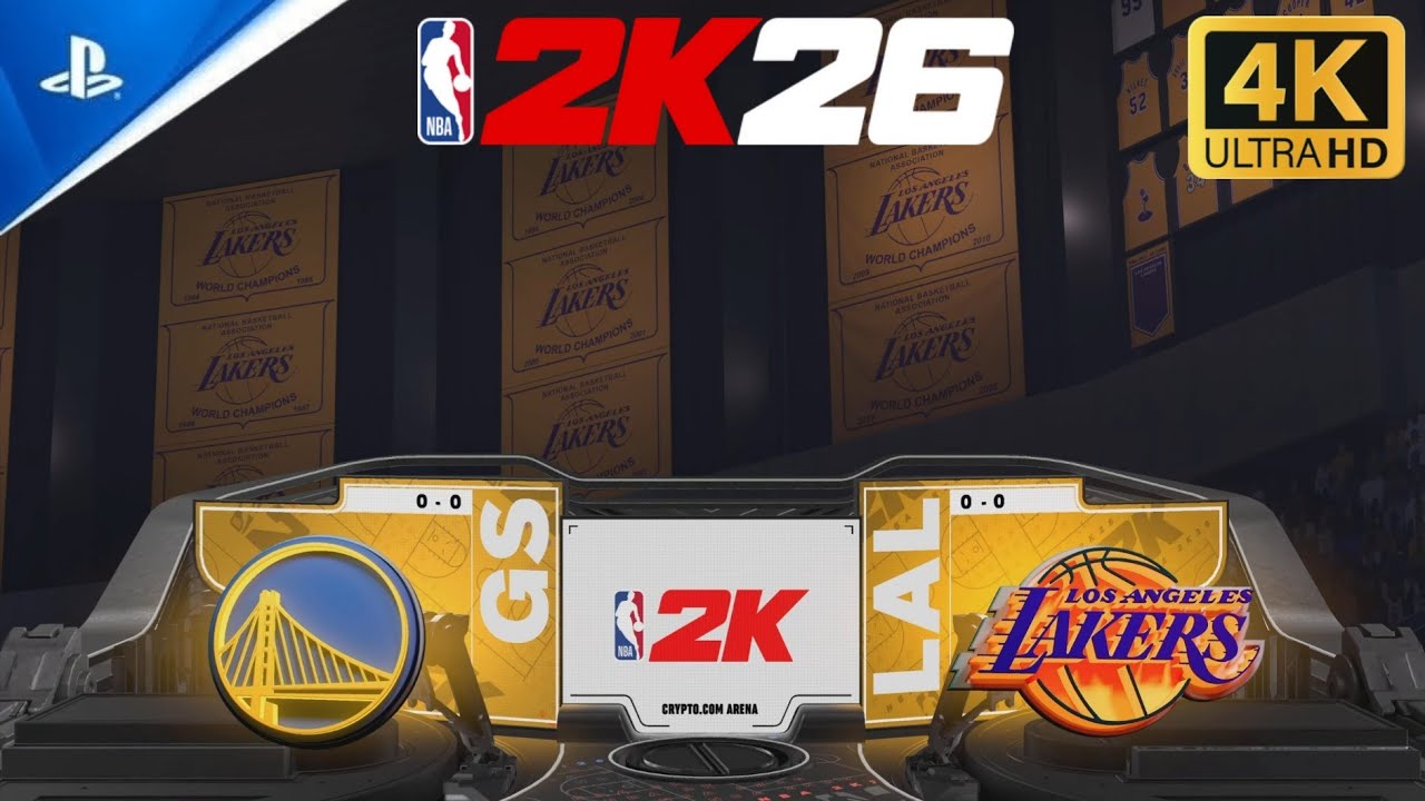 NBA 2K26 - Golden State Warriors vs Los Angeles Lakers | MyNBA [Game 1]