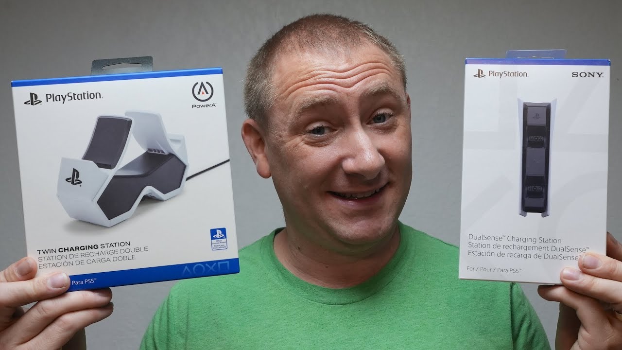 Сравнение зарядных устройств для двух контроллеров Playstation 5