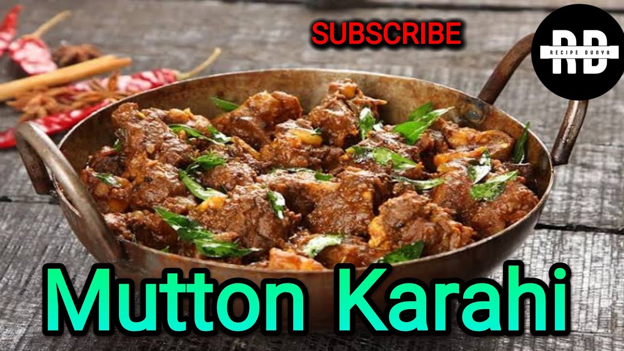 Mutton Karahi Restaurant Style By Recipes Of Dunya (720P_HD).mp4