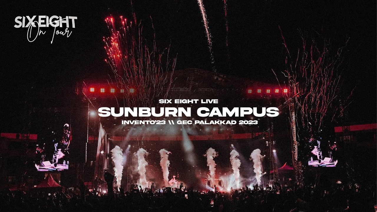 Six Eight Live At Invento'23 Sunburn Campus | GEC Palakkad 2023