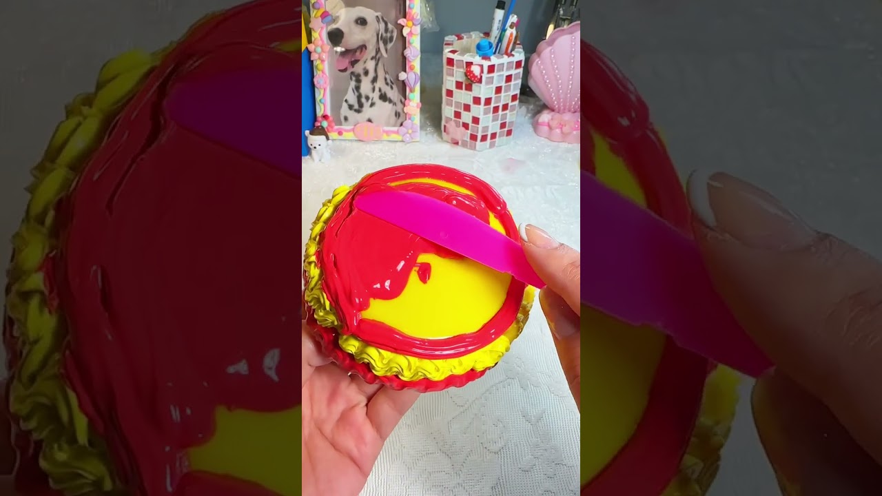 Make a Dreamy Cake-Style Music Box 🎶｜Whipped Cream Glue Craft Tutorial