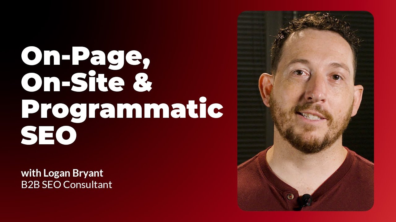 On-Page, On-Site & Programmatic SEO Online Course with Certificate