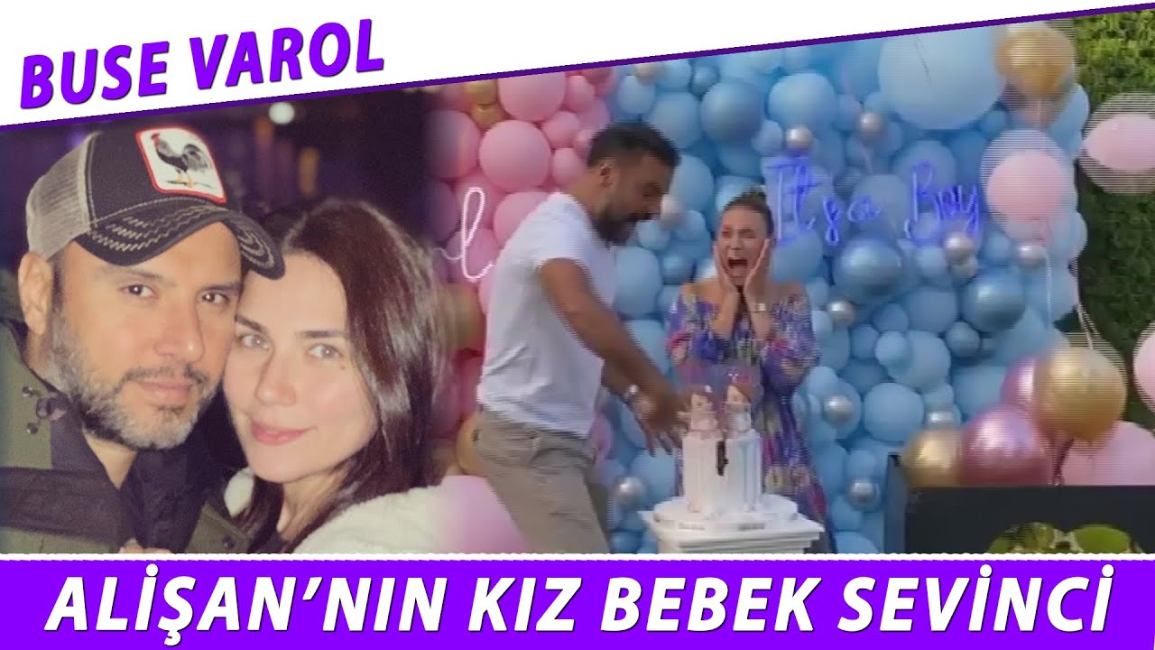 ALİŞAN BEBEĞİNİN CİNSİYETİNİ ÖGRENİNCE HAVALARA UÇTU