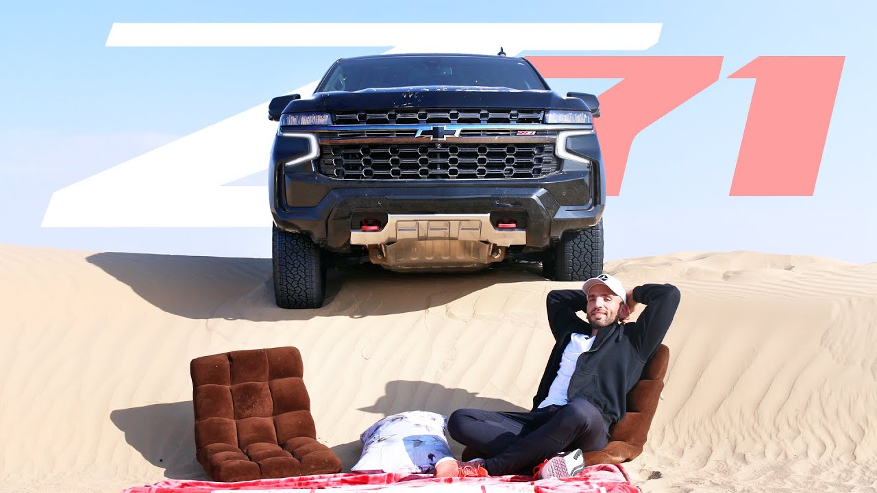 حوّلت شفروليه تاهو الجديد الى مجلس متنقل ونمت فيه - Tahoe Z71