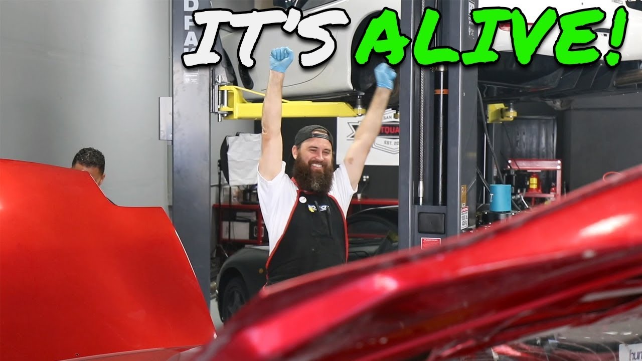 MICKEY'S MAZDA FD RX-7 FIRST START UP! ***NOT CLICKBAIT***