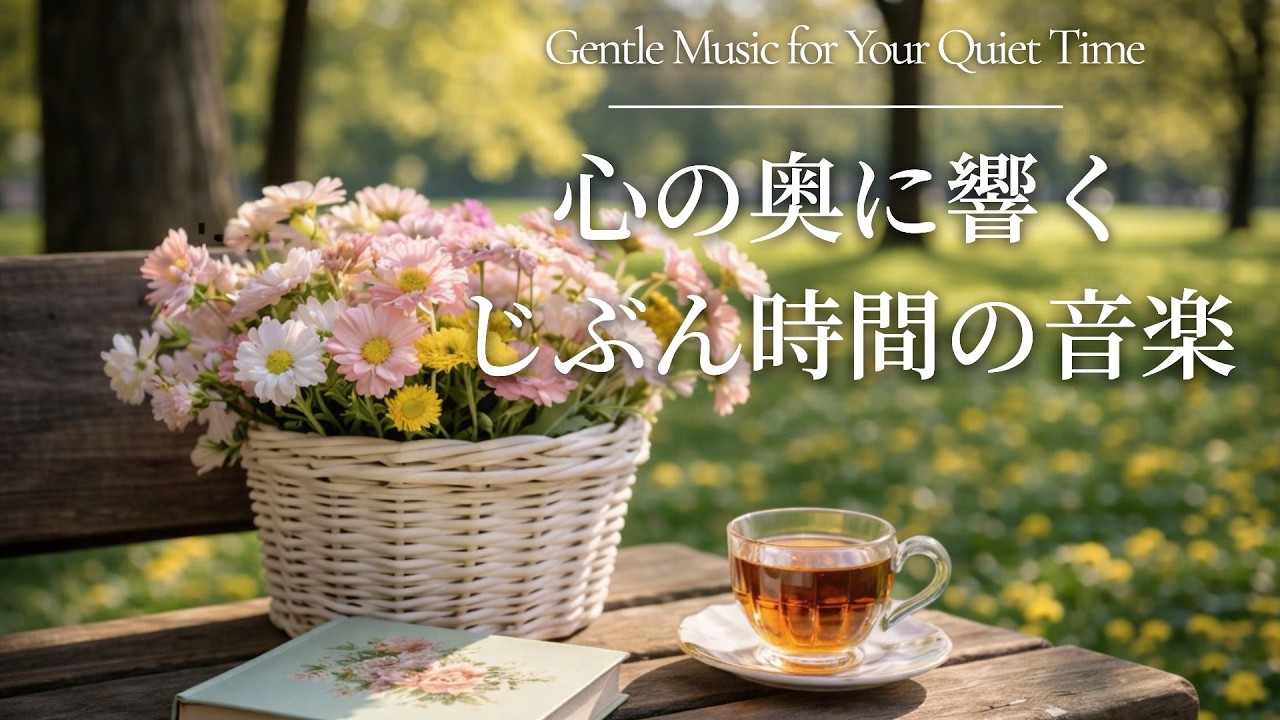 読書用BGM｜穏やかなピアノとカフェ音 – リラックス＆集中の1時間