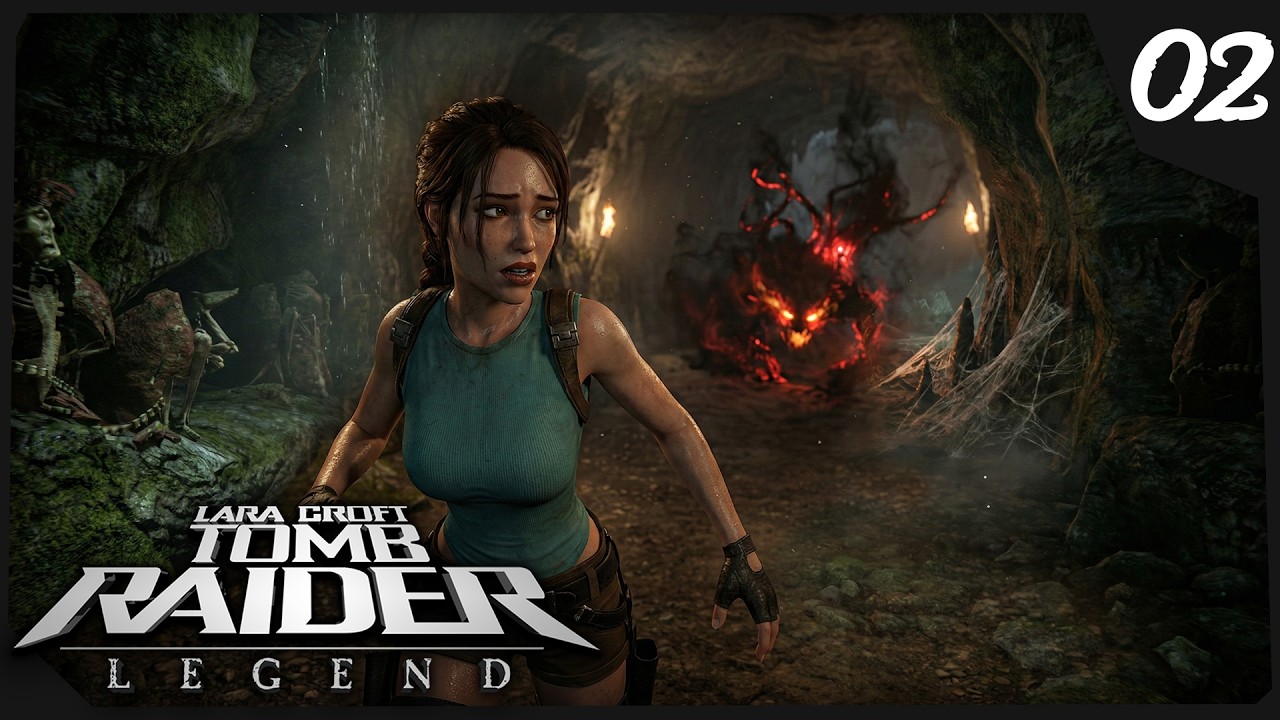 What The Heck is That?! | Game Dev Plays | Tomb Raider Legend | Episode 02