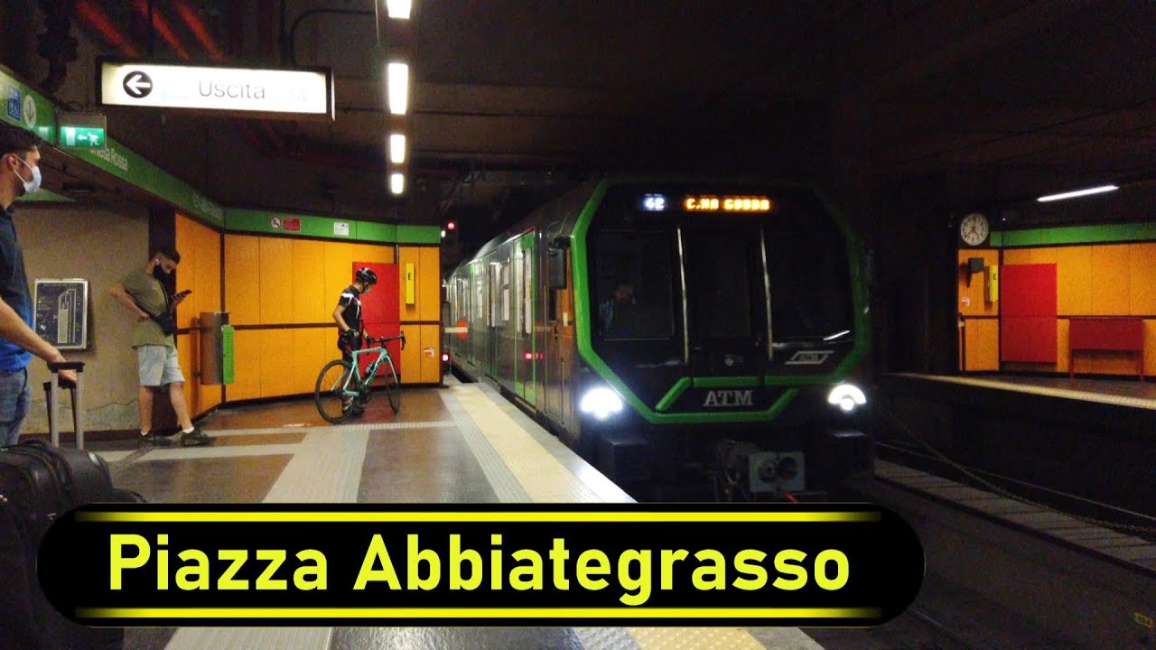 Metro Station Piazza Abbiategrasso - Milan 🇮🇹 - Walkthrough 🚶