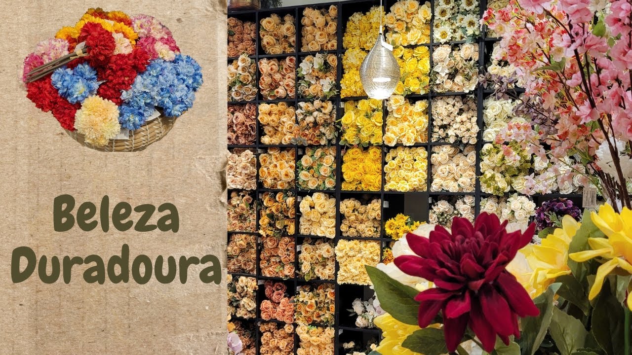 Explorando a Beleza da Loja de FLORES ARTIFICIAIS: Tour completo com PREÇOS