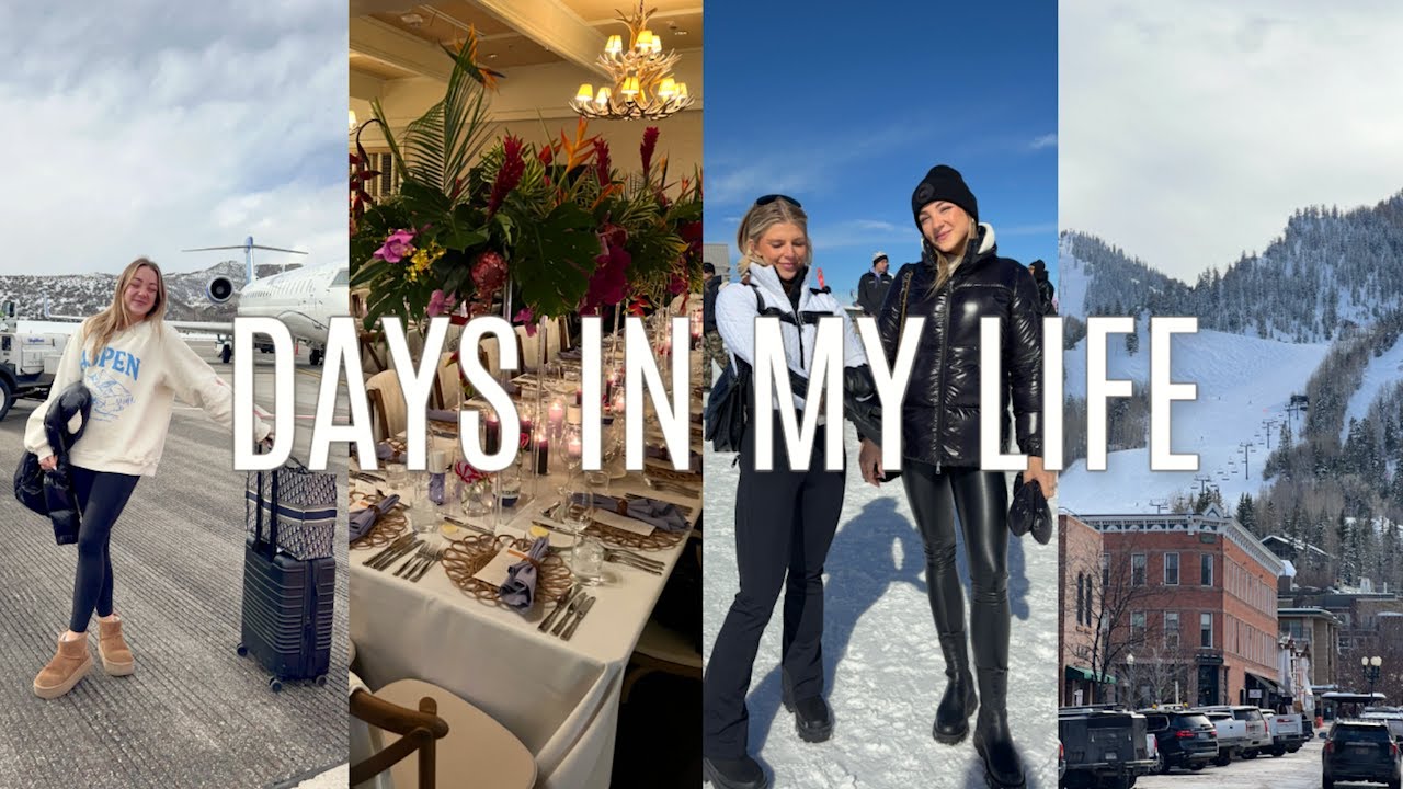ASPEN VLOG: first time in CO, new friends, some altitude sickness, shopping, + more !