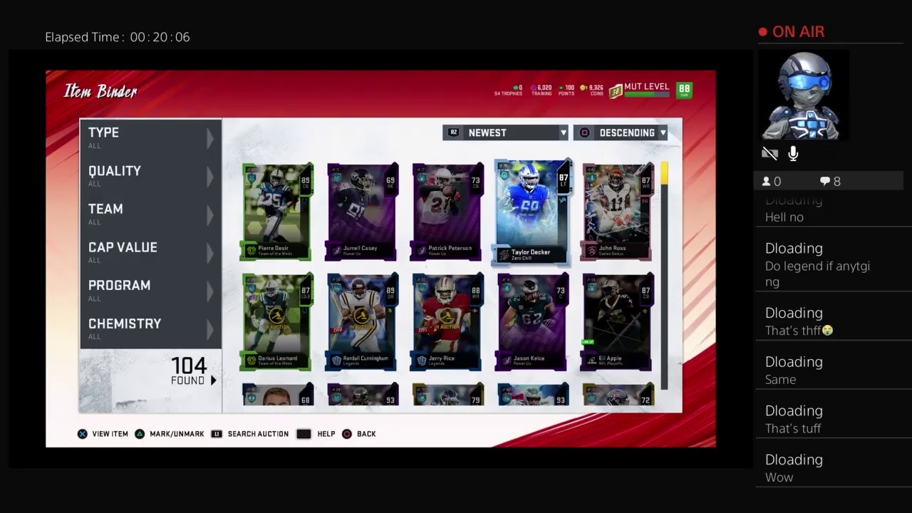 MUT 20 Legend Fantasy Packs