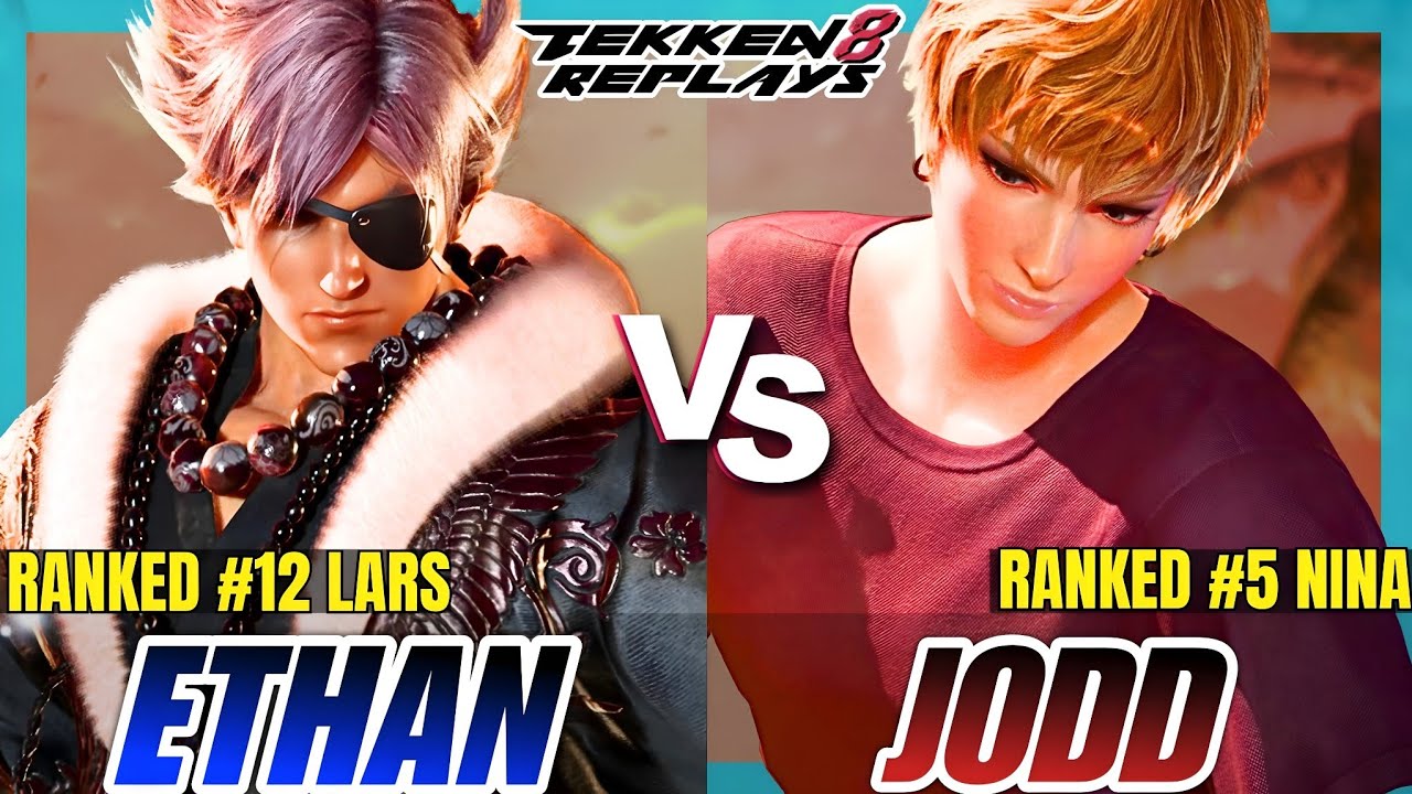 Tekken 8 | EthanXVI (Lars) vs Jodd (Nina) | High Level Ranked Match Replay