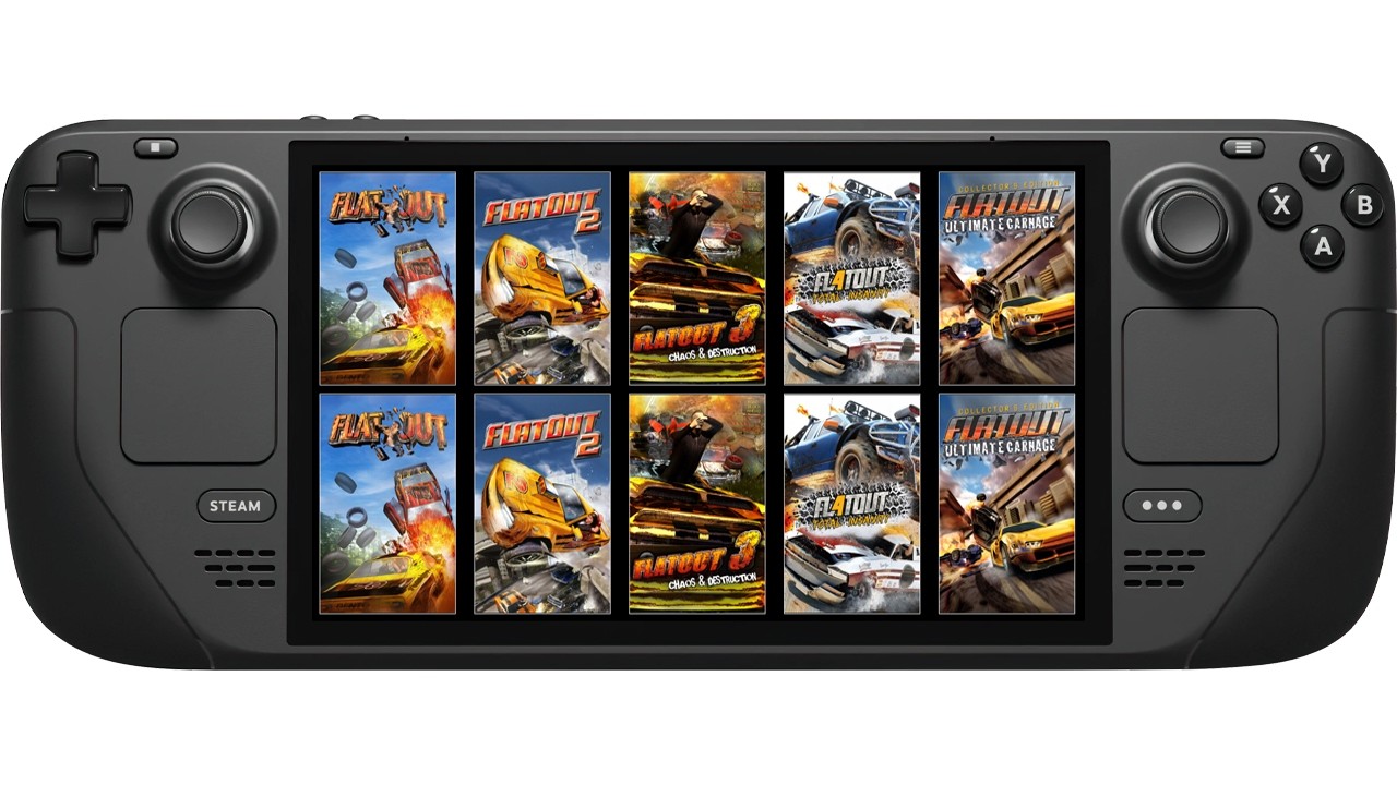 All FlatOut Games (2004-2017) on Steam Deck (With Performance Stats)