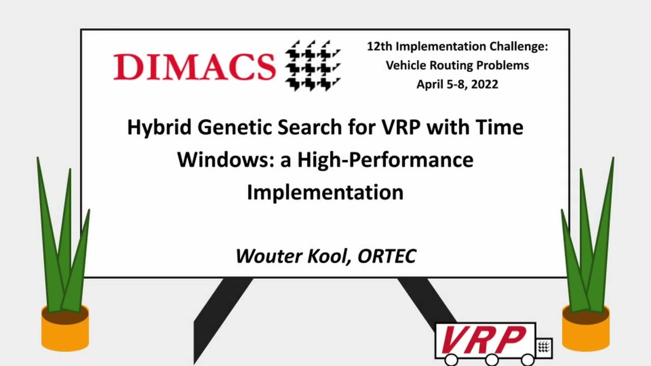 Wouter Kool - Hybrid Genetic Search for VRP with Time Windows