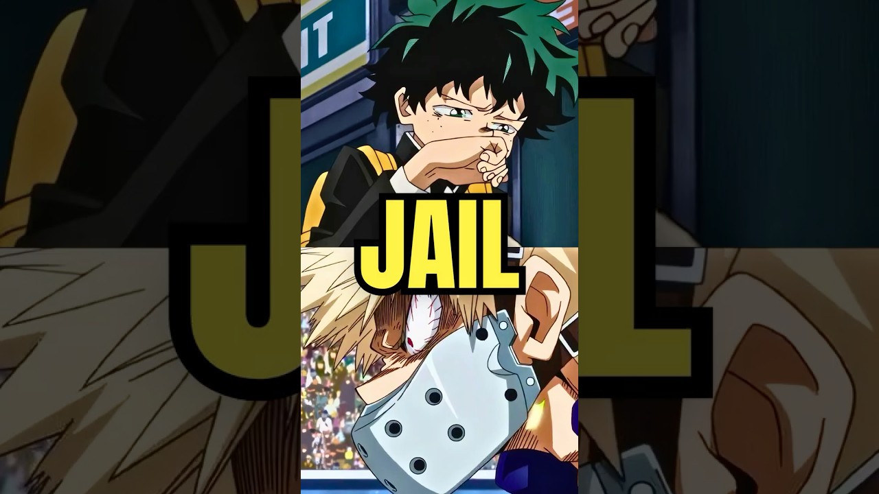 Who in Class 1-A would go to prison first? #shorts #mha #anime