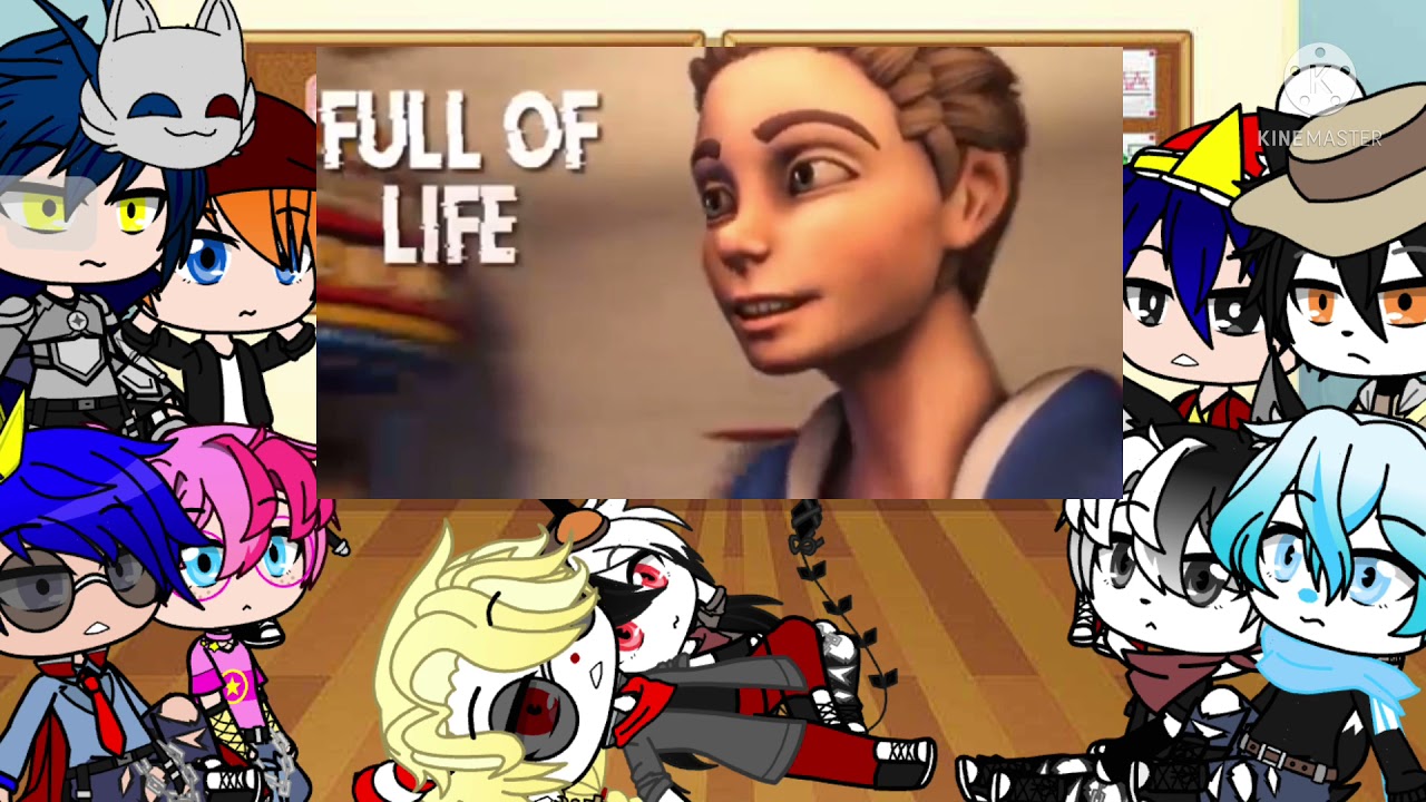 Batqftim and Kirby react to fnaf tik toks + Into the pit