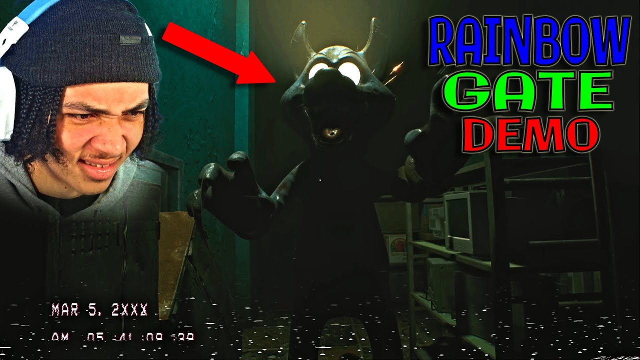 This new animatronic game is insane | Rainbow Gate Demo
