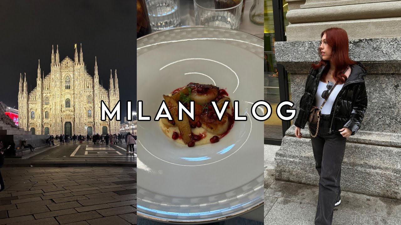 4 DAYS IN MILAN + NEW YEARS EVE | Kenzie Scarlett