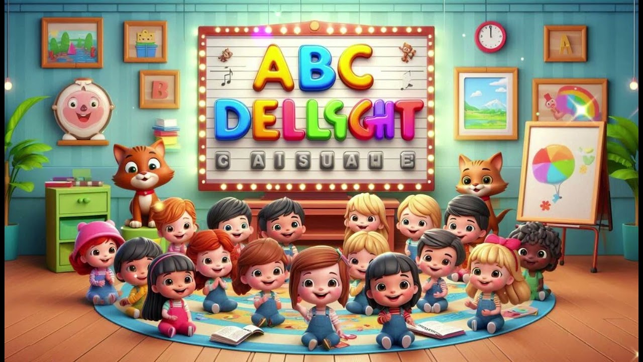 ABC Delight Cartoon: Learning the Alphabet is Fun!
