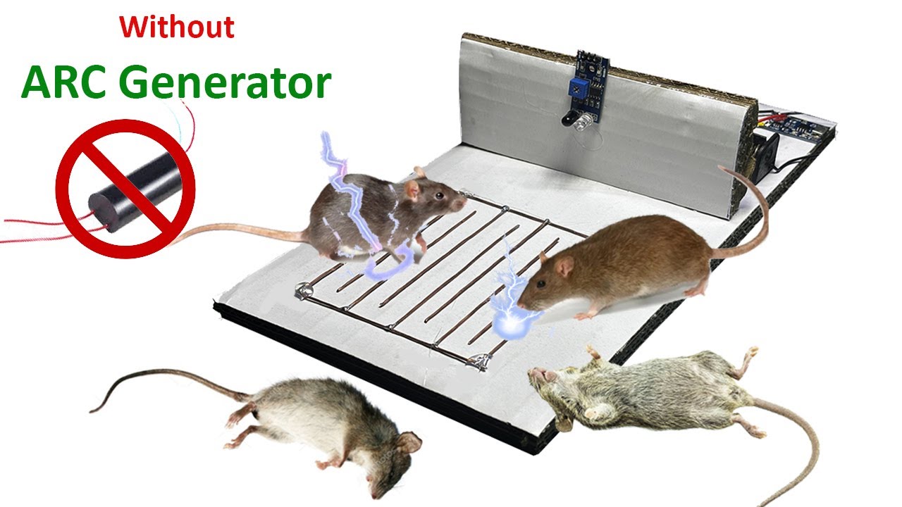 How to make Electric Mouse Trap | Best Electric Mouse Trap | Electronic Rat Trap
