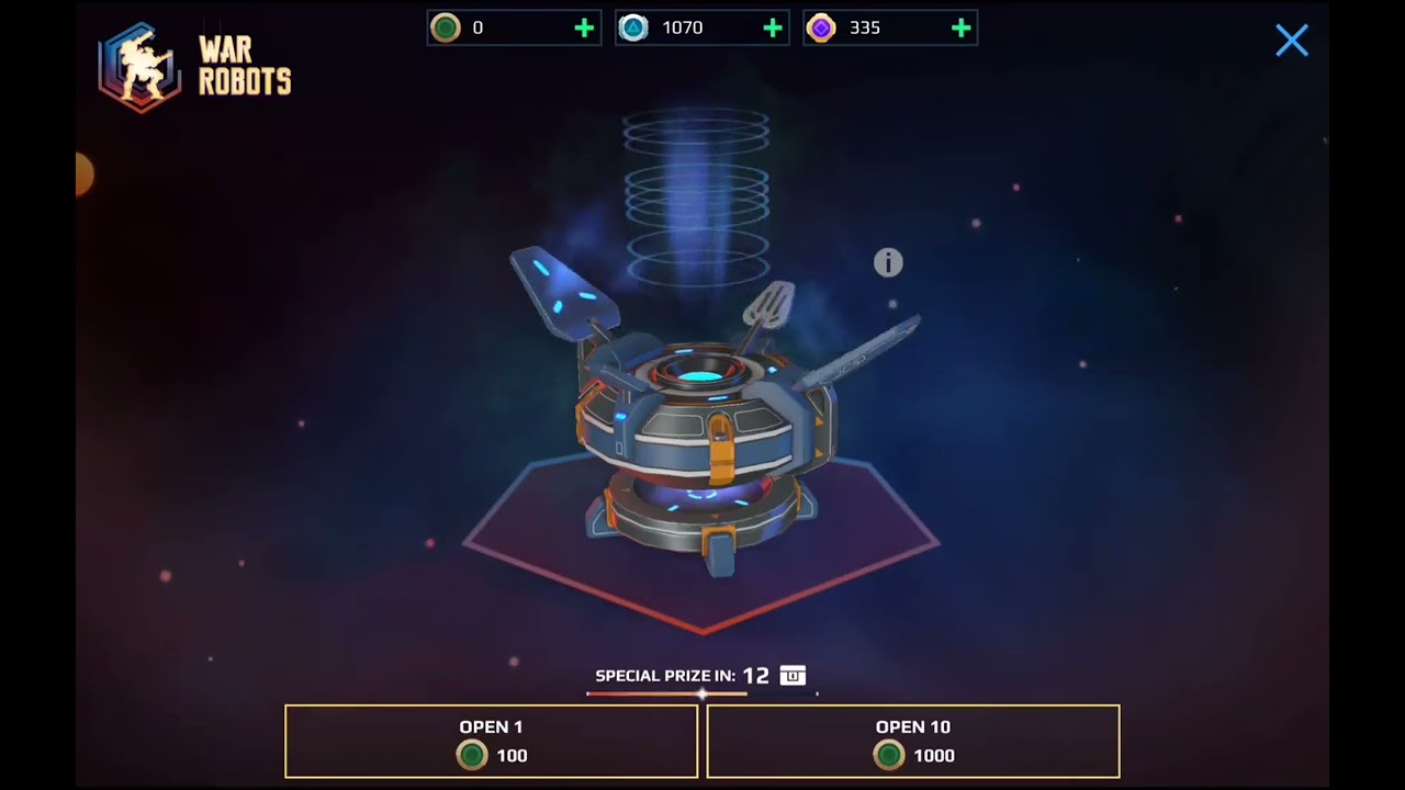 War Robots - 10x Openings of Anniversary Expo 100 Token (