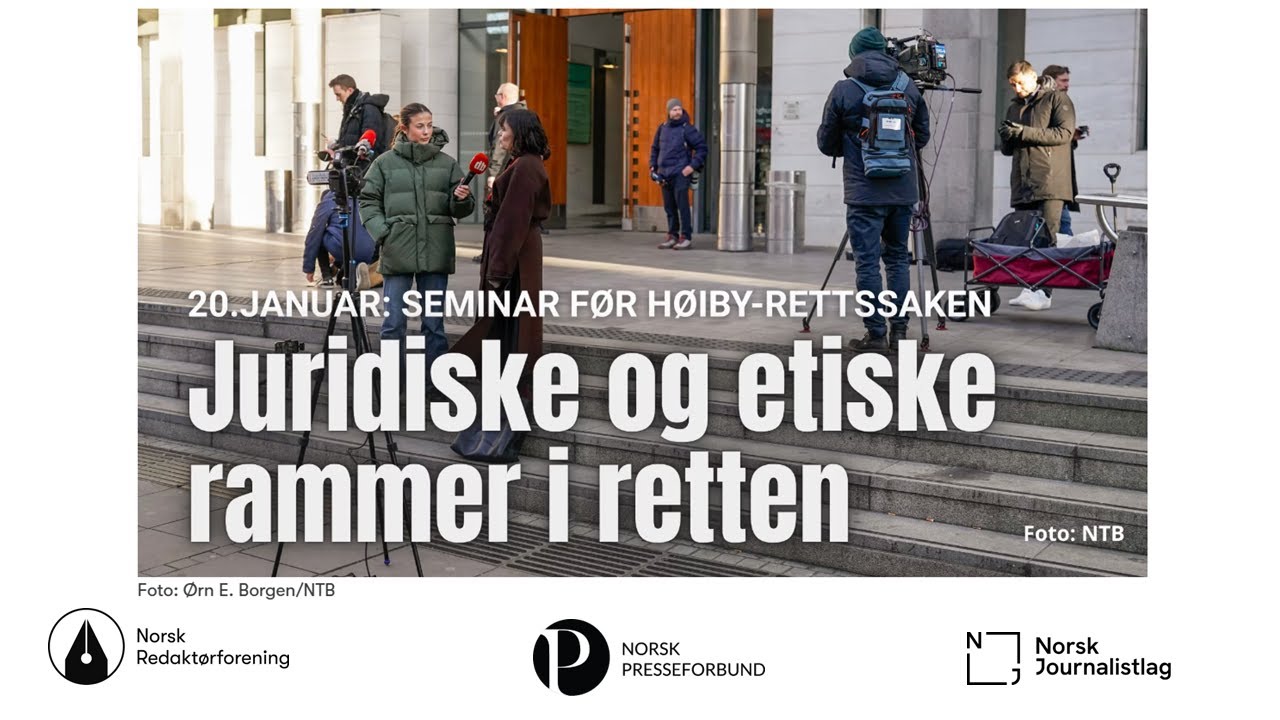 Seminar før Høiby-rettssaken