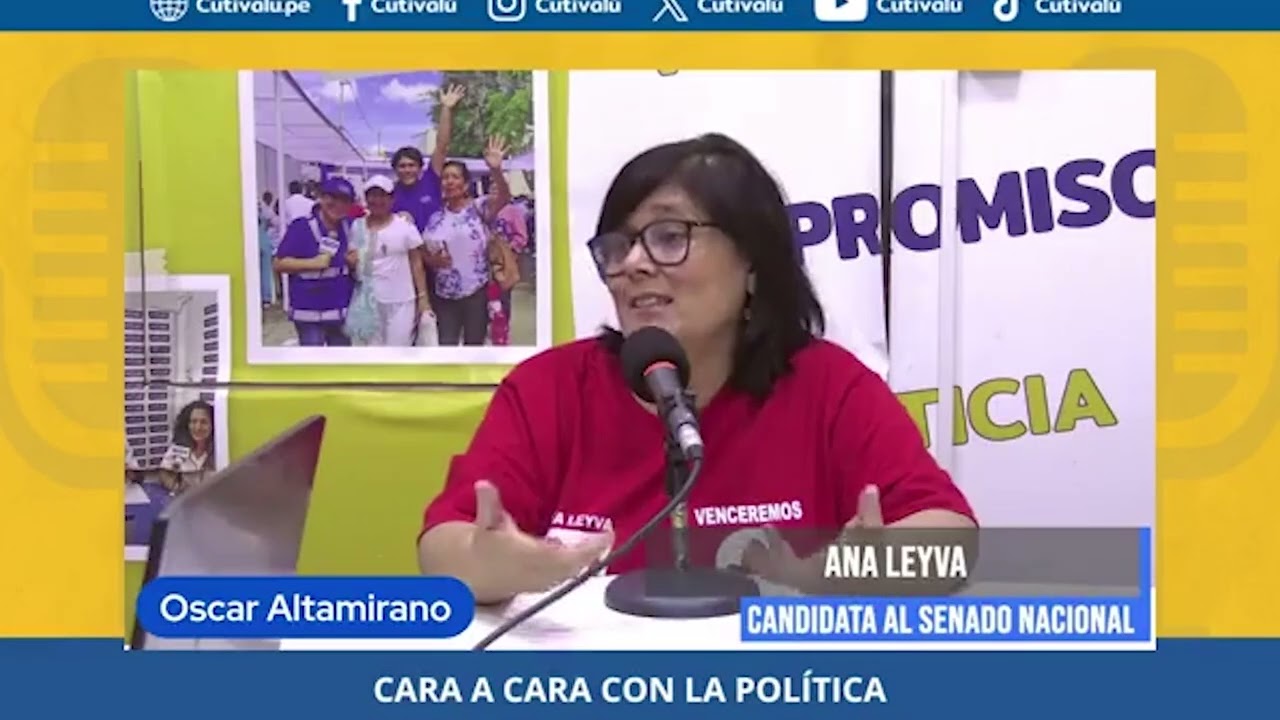 Ana Leyva propone una reforma económica y social para un país más justo y equitativo