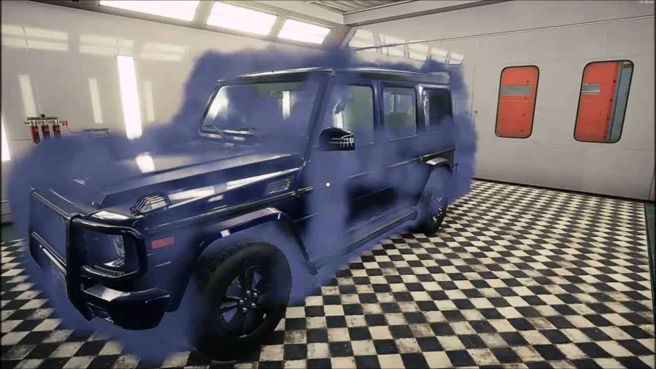 Mercedes Benz G500 Restoration in Car Mechanic Simulator 2021