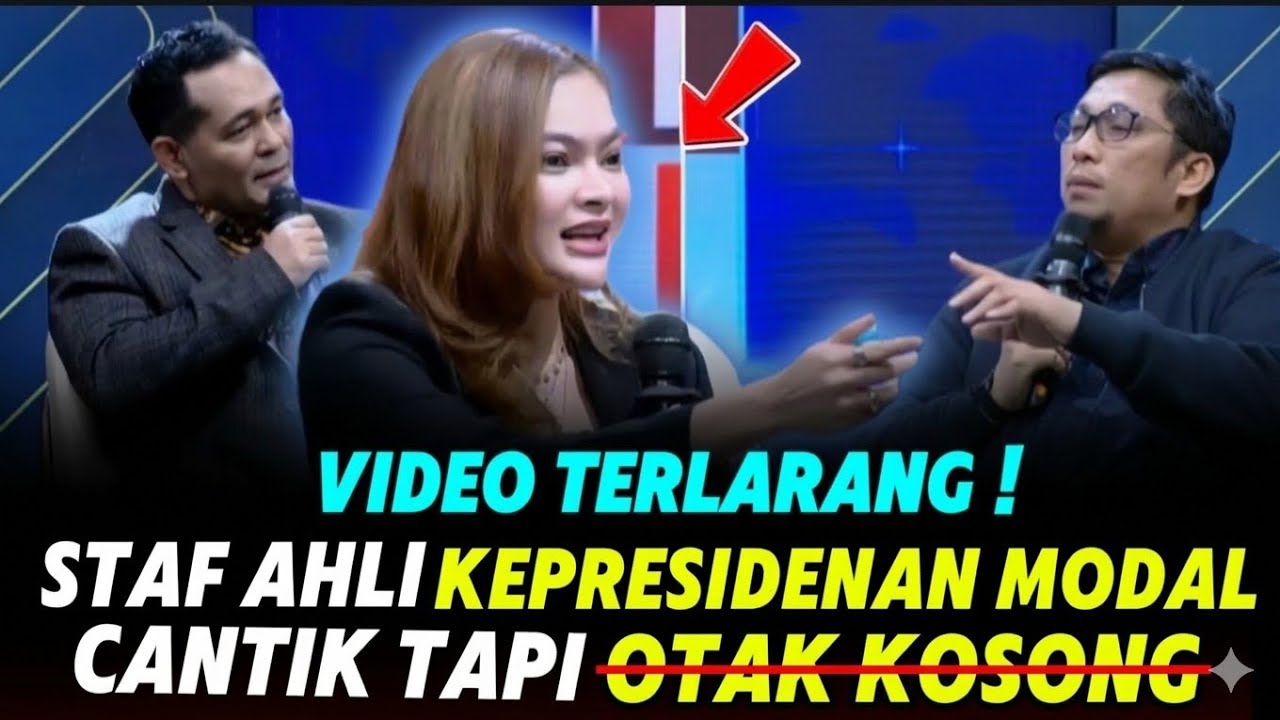 Staf Ahli Ke Presidenan Cantik Ini Tak Punya Kualitas Dihadapan Feri Amsary !
