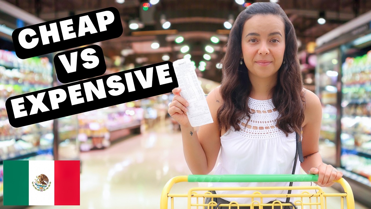 Trying the MOST EXPENSIVE (and cheapest) Grocery Stores in Merida, Mexico
