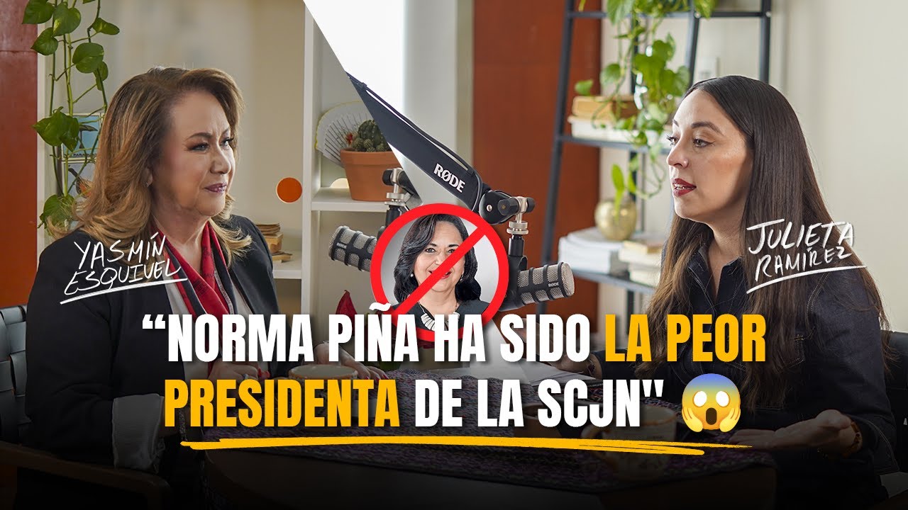 Julieta Ramírez y Ministra Yasmín Esquivel | Charla 4.