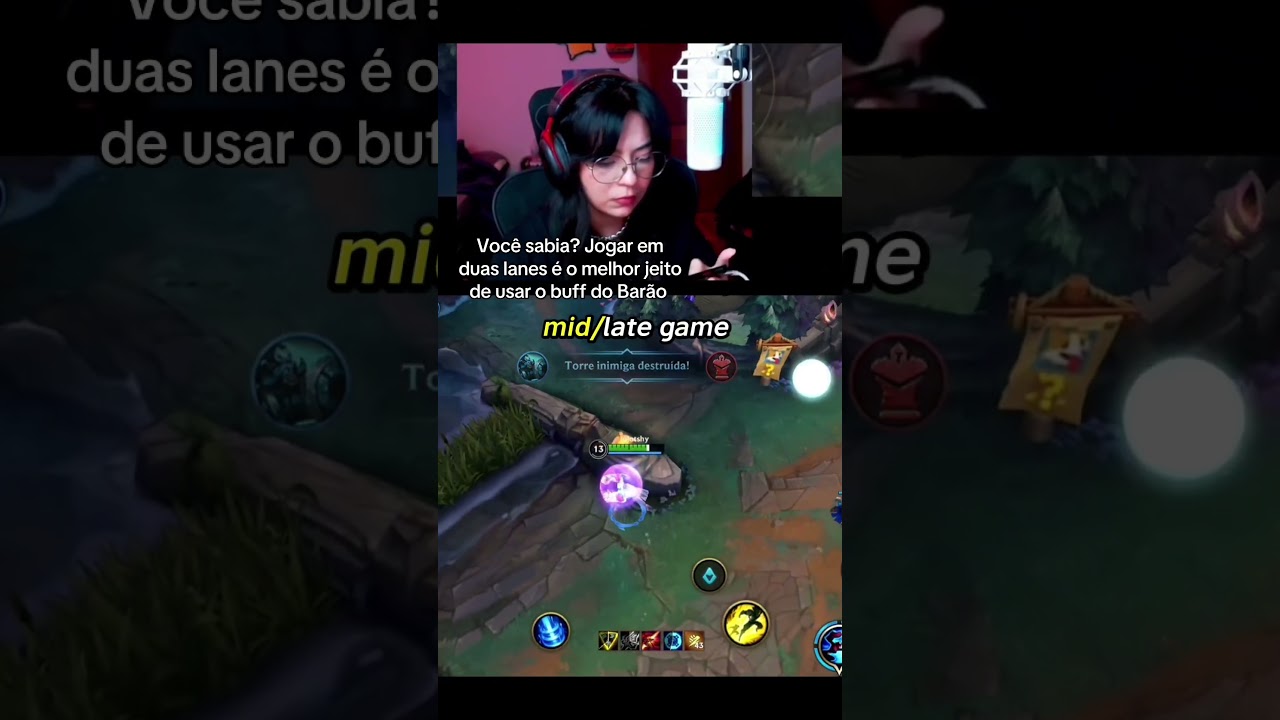 Melhor dica pra aproveitar melhor o buff do baron #wr #wildrift #lol #leagueoflegends
