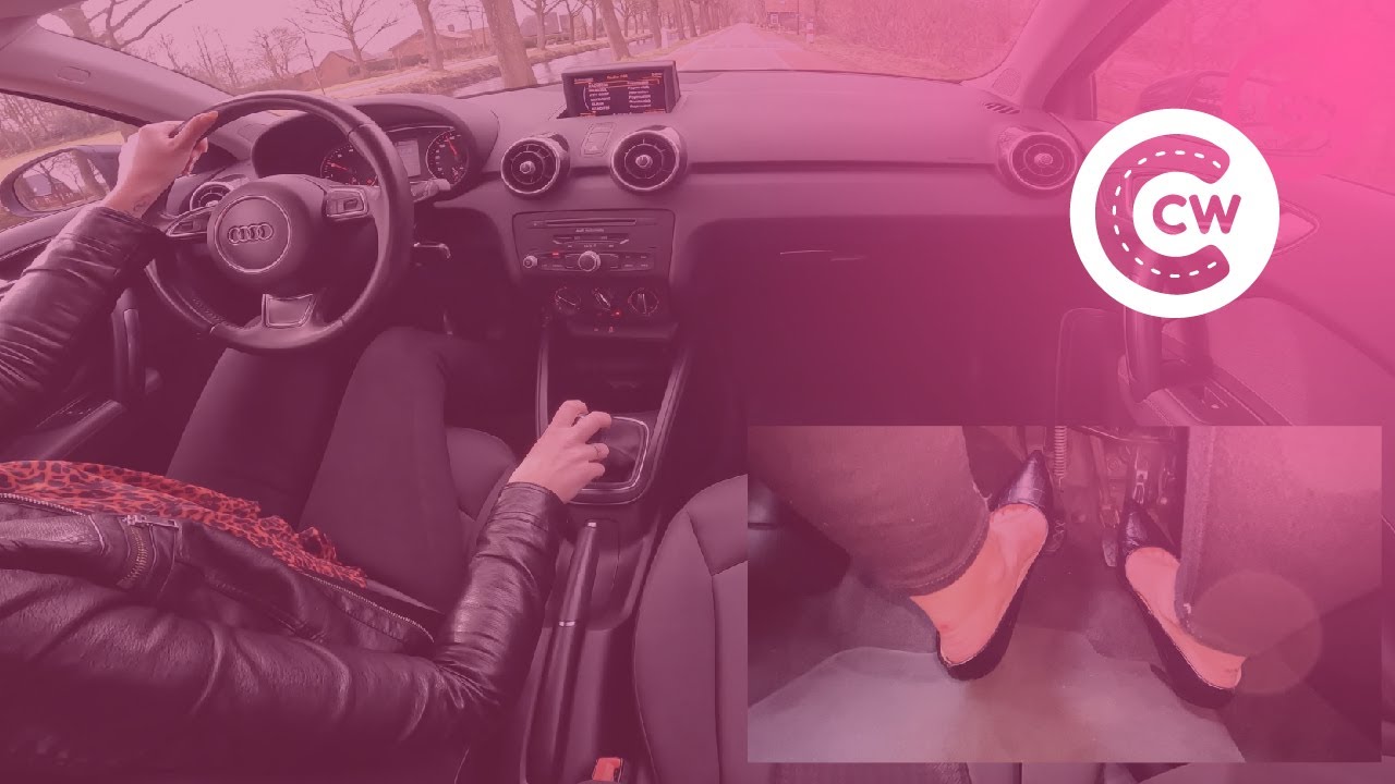 ✳️2013 AUDI A1 1.2L petrol 86HP (63kW) TEST DRIVE, reverse, POV RIDING SHOTGUN WOMAN CarASMR