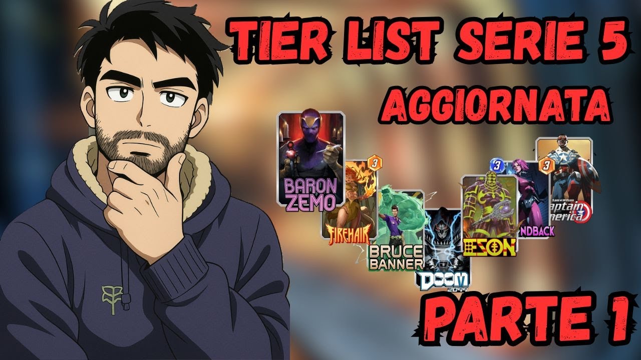 TIER LIST SERIE 5 con GUIDA agli acquisti! Spendete bene i TOKEN! PARTE 1 | Marvel Snap ITA