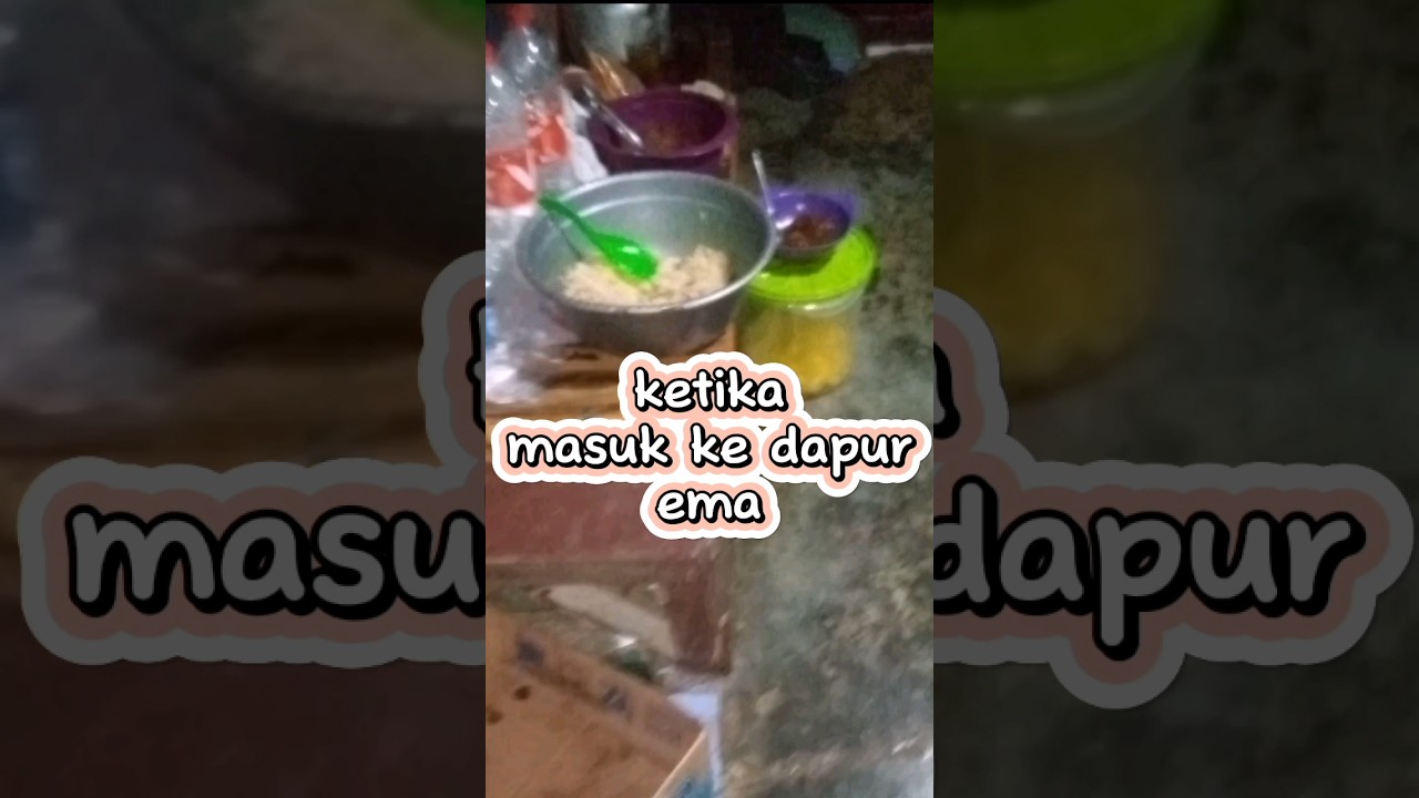 dapur ema yang selalu di rindukan!!#dapur #rindu