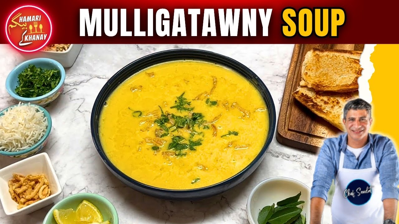 Mulligatawny Soup I Chicken & Vegetable Curry Soup