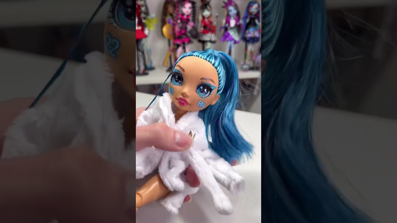 Restoring a thrifted rainbow high doll part 2 #shorts