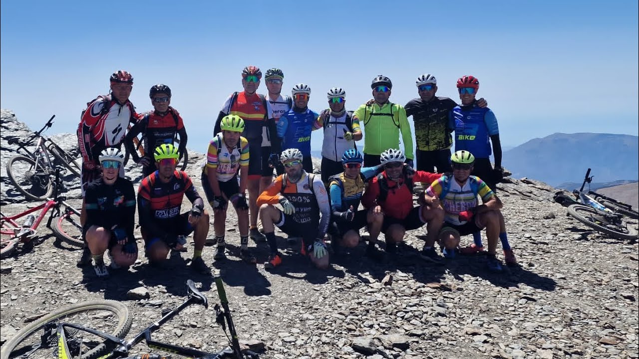 Subida en bici al Pico Veleta