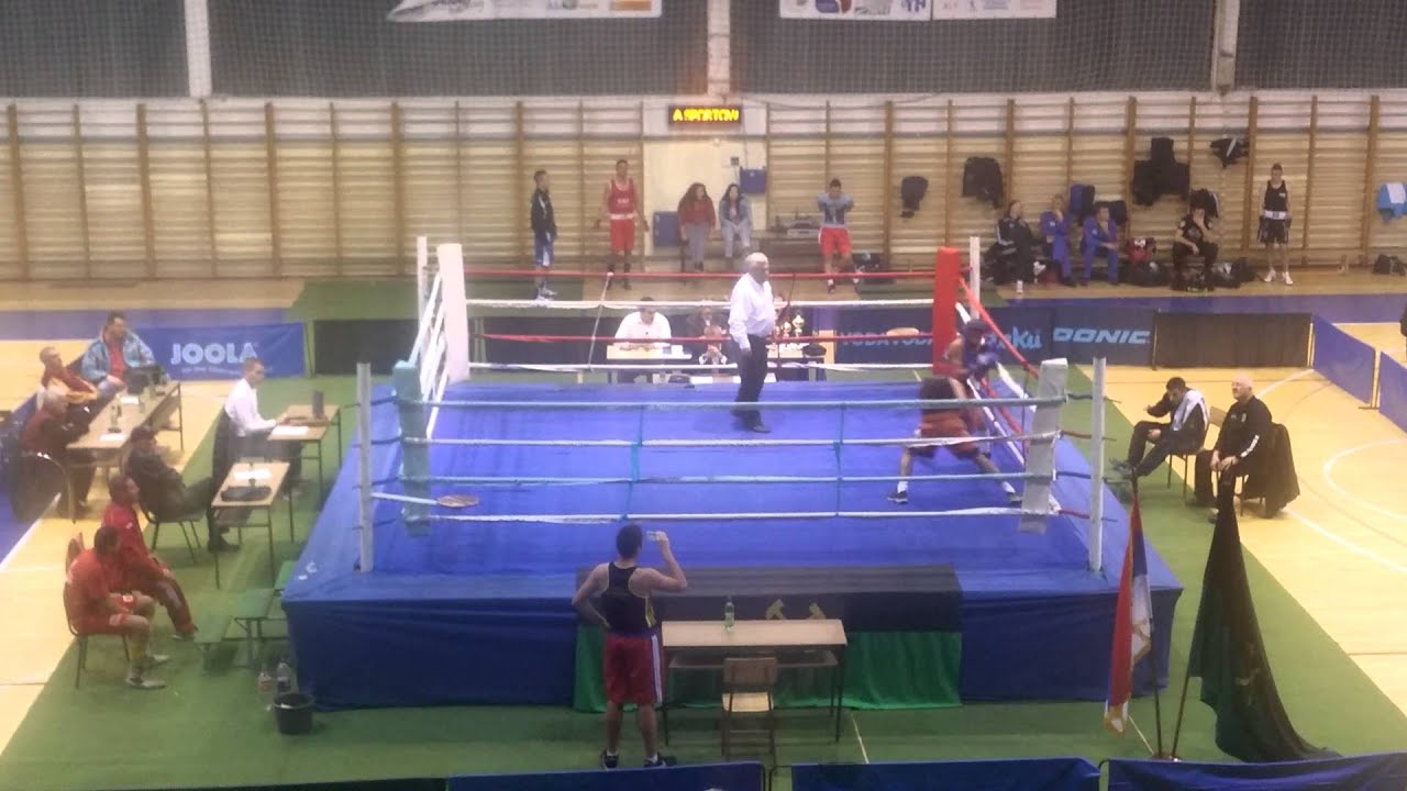 Boks meč Aleksinac (Rudarska rukavica)