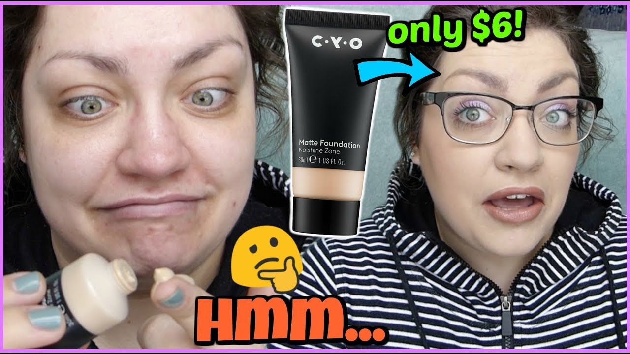 C.Y.O. No Shine Zone Matte Foundation | WEEKLY WEAR (Oily Skin Foundation Review)