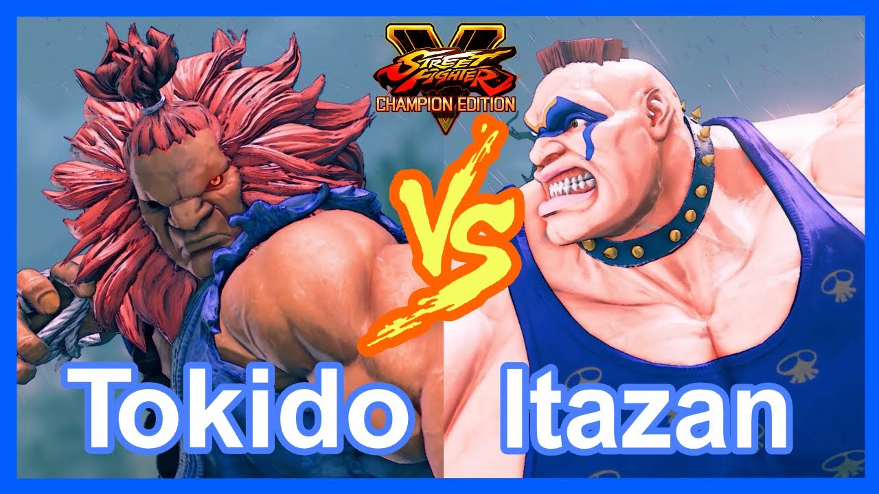 SFV Tokido (Akuma, Gouki) VS Itazan (Abigail)